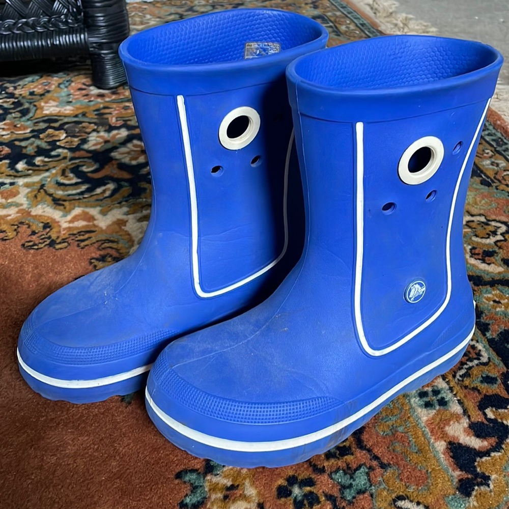 Croc rain boots juniors 3